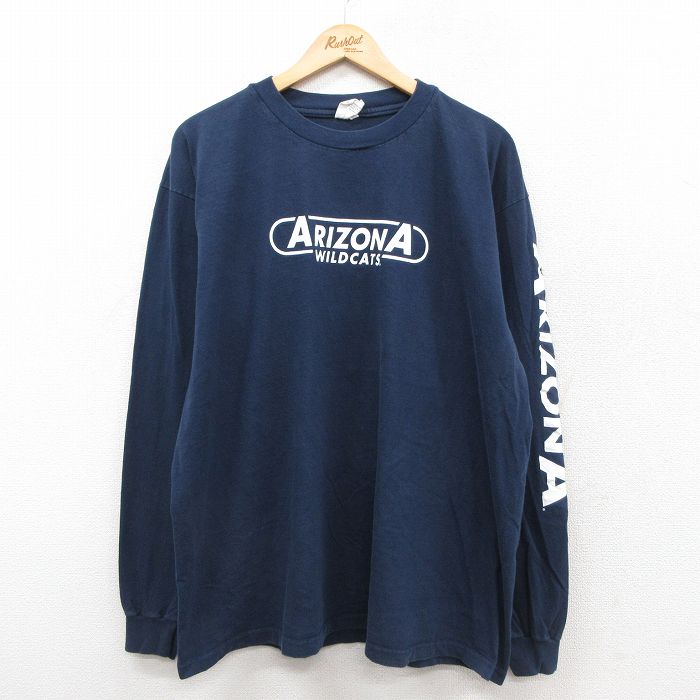 パタゴニア 90s 長袖Tシャツ アリゾナ ネイビー XL | 古着