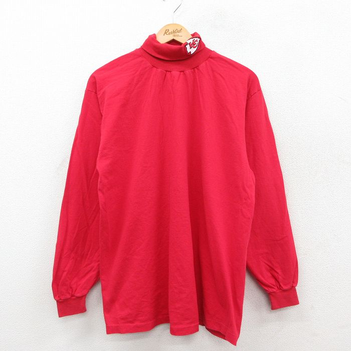 90s 長袖Tシャツ カンザスシティ レッド XL | 古着