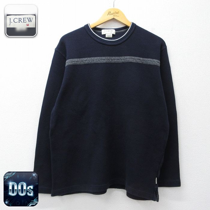 ジェイクルー 00s 長袖Tシャツ ネイビー XL | 古着