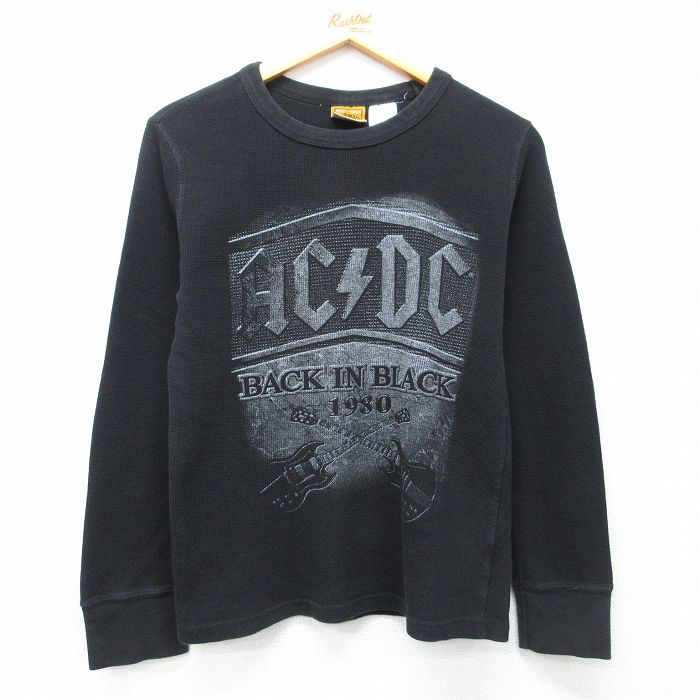【20%OFF】長袖Tシャツ AC/DC ブラック M | 古着