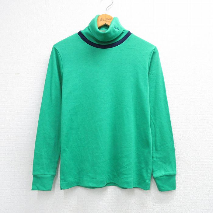 90s 長袖Tシャツ グリーン メンズM相当 | 古着
