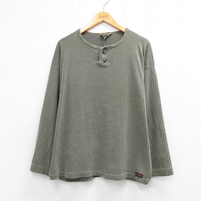 グラミチ 90s 長袖Tシャツ グリーン メンズXL相当 | 古着
