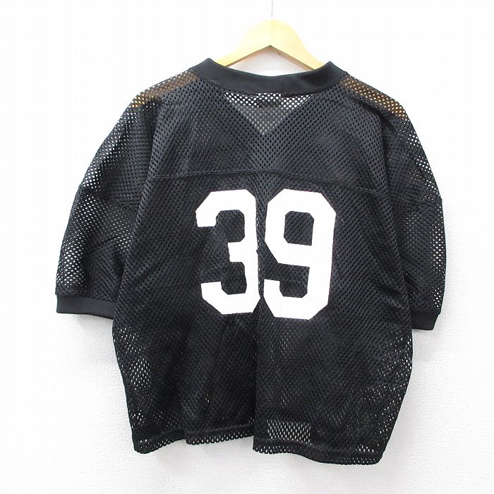 チャンピオン 00s 半袖Tシャツ ワンポイントロゴ ブラック XL | 古着