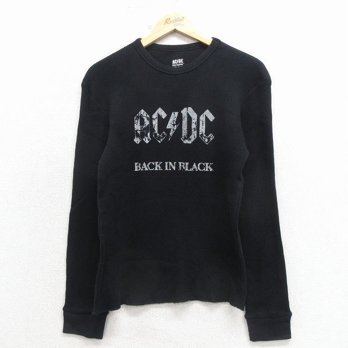 【20%OFF】00s 長袖Tシャツ AC/DC ブラック メンズM相当 | 古着