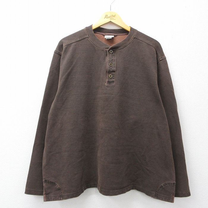 エルエルビーン 00s 長袖Tシャツ ブラウン メンズXL相当 | 古着