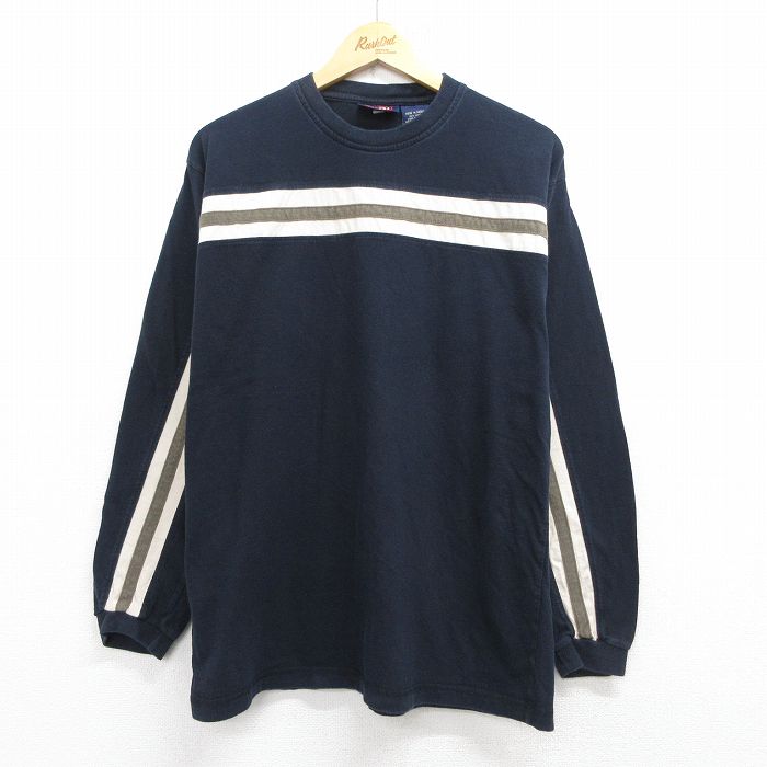 FADED GLORY 90s 長袖Tシャツ ネイビー メンズL相当 | 古着