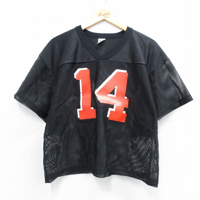 ラッセル 80s 半袖Tシャツ GUYER14 ブラック XL | 古着