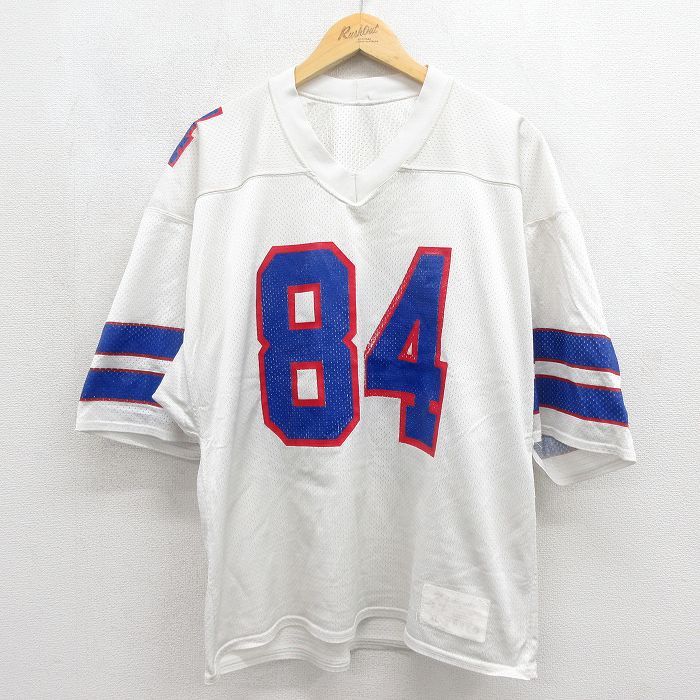 90s 半袖Tシャツ ユニフォーム ホワイト メンズXL相当 | 古着