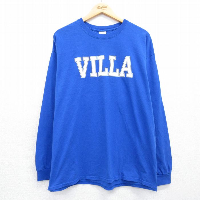 00s 長袖Tシャツ VILLA ブルー XL | 古着