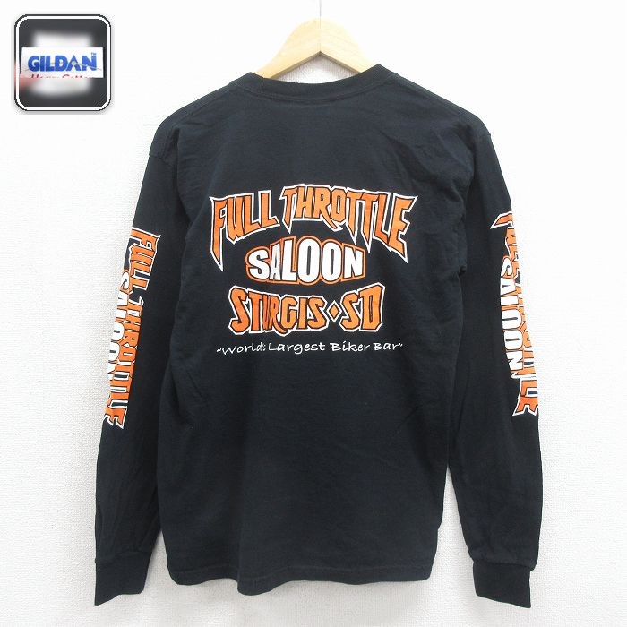 00s 長袖Tシャツ スタージス ブラック メンズM相当 | 古着