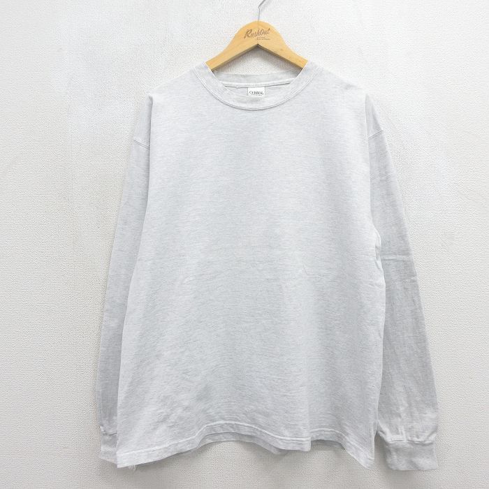 キャンバー 長袖Tシャツ グレー メンズXL相当 | 古着