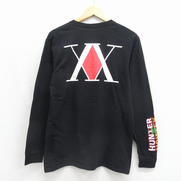 古着通販 M☆古着 長袖 Tシャツ メンズ アニメ ハンターハンター