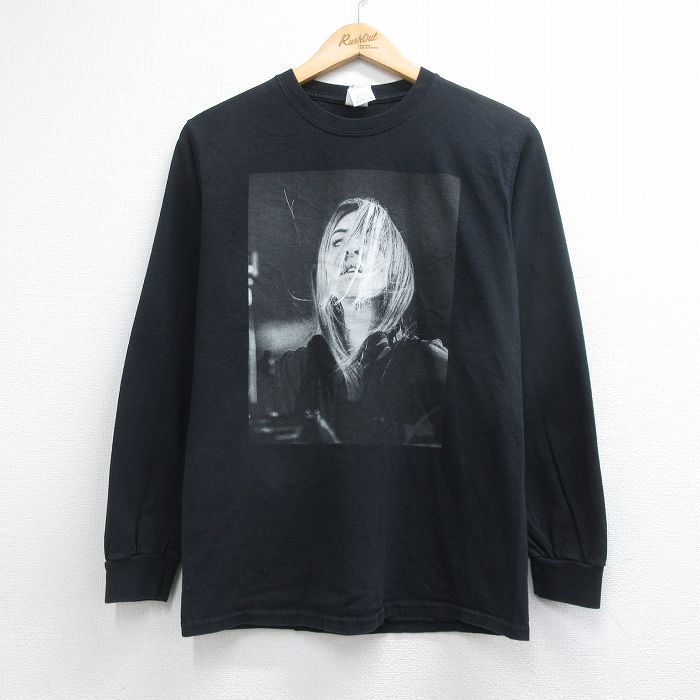 アリソンワンダーランド 長袖ロックバンドTシャツ ブラック メンズS相当 | 古着