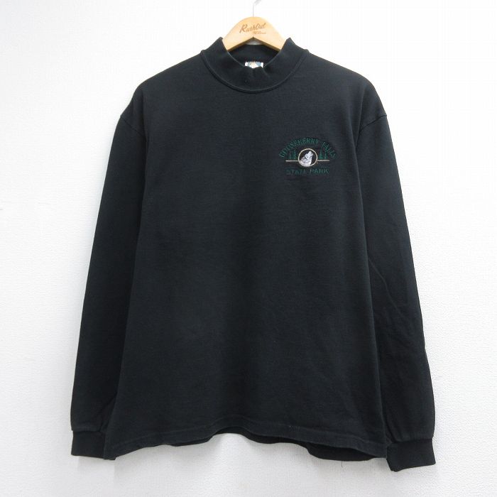 90s 長袖Tシャツ グースベリー ブラック メンズXL相当 | 古着