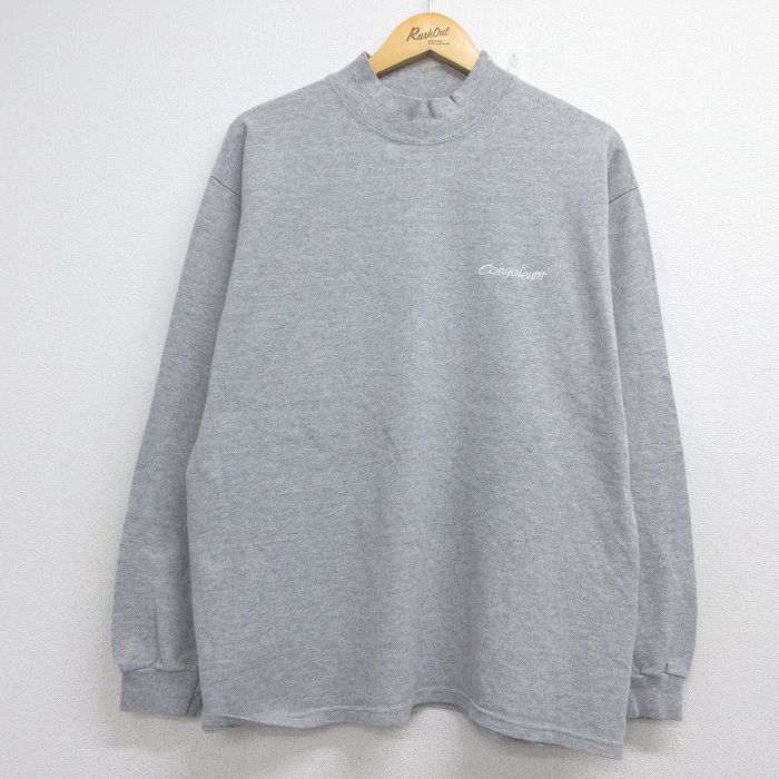 90s 長袖Tシャツ Congoleum グレー メンズL相当 | 古着