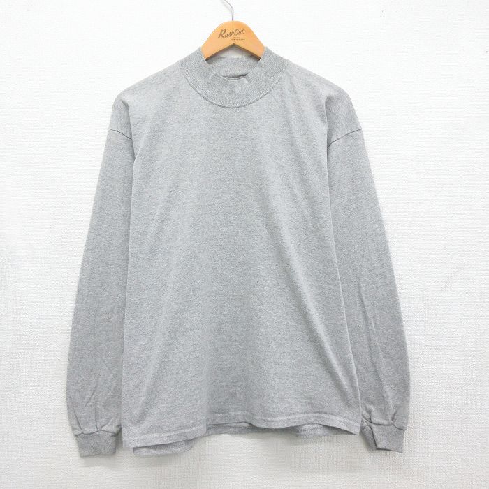 00s 長袖Tシャツ グレー メンズL相当 | 古着