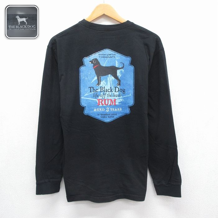 The Black Dog 長袖Tシャツ ブラック メンズL相当 | 古着
