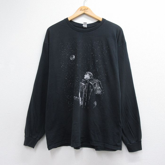 ベルセルク 長袖Tシャツ ブラック メンズXL相当 | 古着