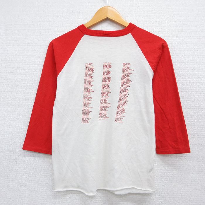 古着通販 S☆古着 7分袖 ビンテージ Tシャツ メンズ 80年代 80s ハイ