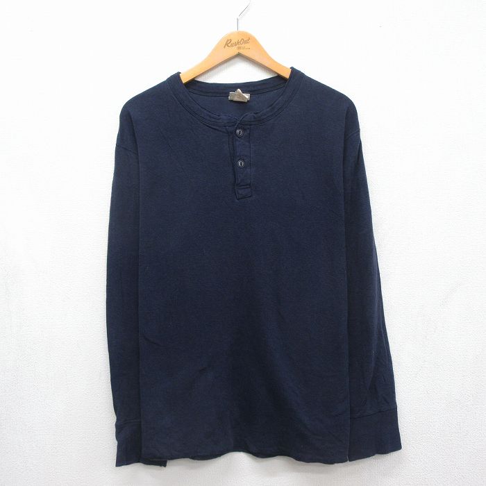 エルエルビーン 90s 長袖Tシャツ ネイビー メンズXL相当 | 古着