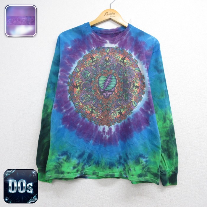 Grateful Dead 00s 長袖Tシャツ グレイトフルデッドプリント ブルー メンズL相当 | 古着