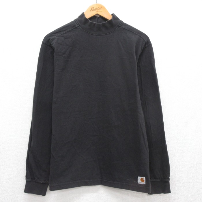 カーハート 長袖Tシャツ ブラック メンズL相当 | 古着