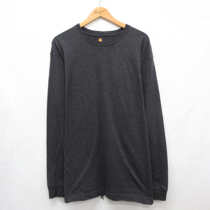 カーハート 長袖Tシャツ グレー メンズXL相当 | 古着