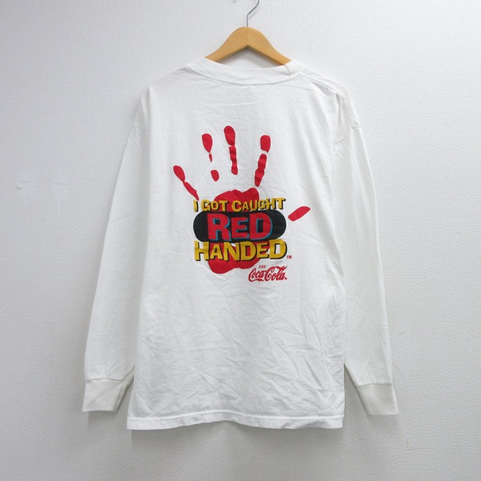 Murina 90s 半袖Tシャツ コカコーラ ホワイト メンズXL相当 | 古着