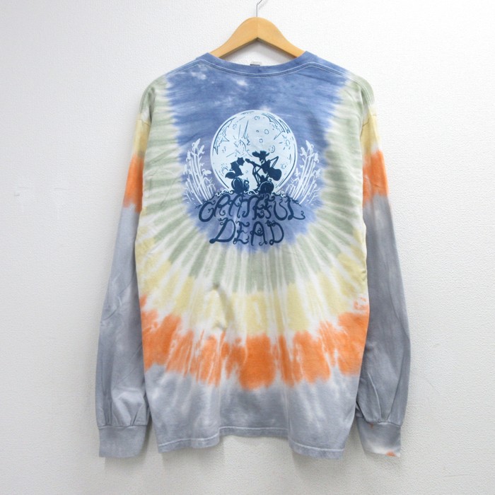 古着通販 L☆古着 Grateful Dead 長袖 Tシャツ メンズ ロックバンド