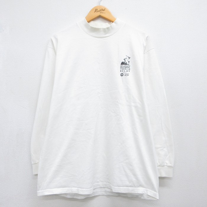 古着通販 M☆古着 リー Lee 長袖 ビンテージ Tシャツ メンズ 00年代