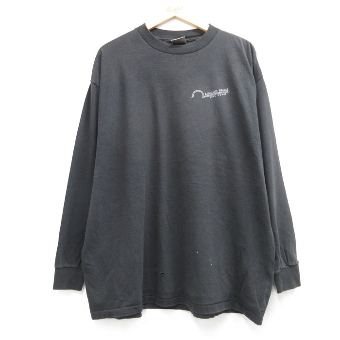 ONEITA 90s 長袖Tシャツ ブラック メンズXL相当 | 古着