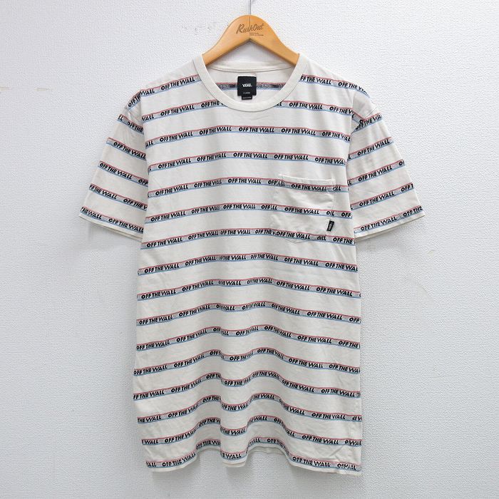 バンズ 半袖Tシャツ OFF THE WALL ホワイト XL | 古着