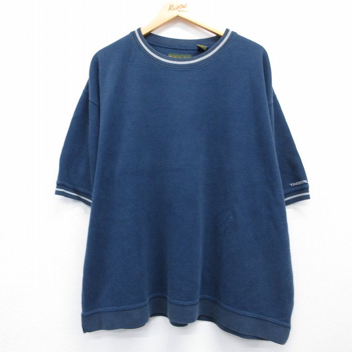 ティンバーランド 00s 半袖Tシャツ ネイビー メンズXL相当 | 古着