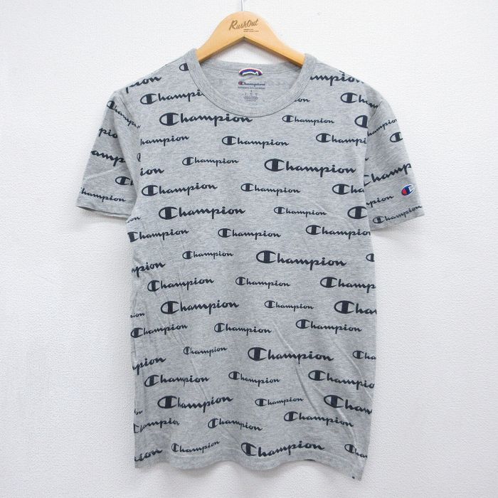 チャンピオン M 半袖Tシャツ 霜降り グレー メンズM相当 | 古着