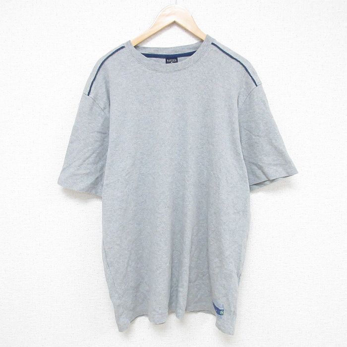 ノーティカ 半袖Tシャツ グレー XL | 古着