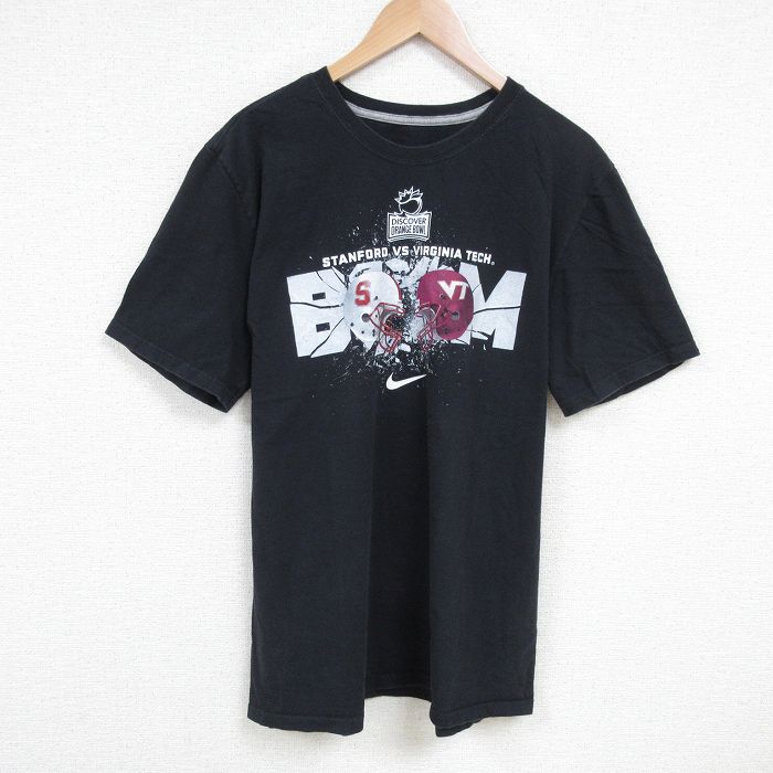ナイキ 半袖Tシャツ オレンジボウル ブラック XL | 古着