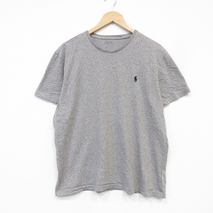 ラルフローレン 半袖Tシャツ 霜降り グレー L | 古着 26aug28