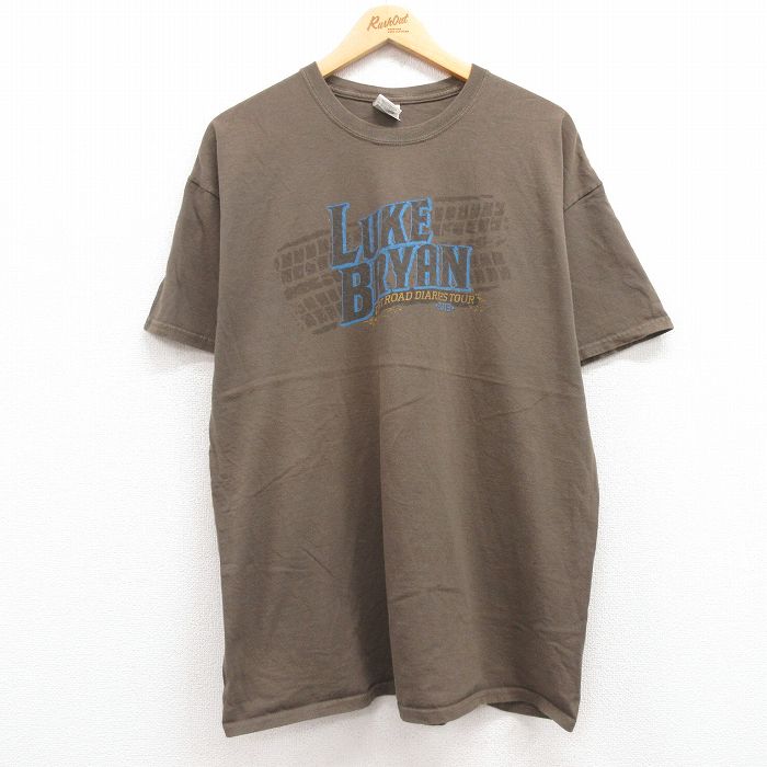 半袖Tシャツ ルークブライアン グリーン XL | 古着