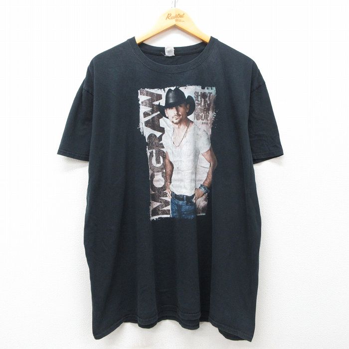 半袖Tシャツ ティムマグロウ ブラック XL | 古着