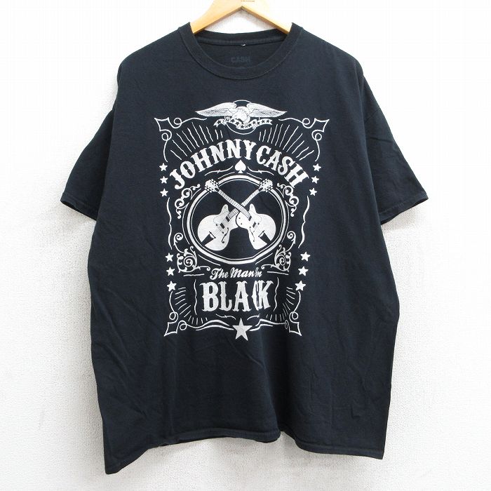 半袖Tシャツ ジョニーキャッシュ ブラック XL | 古着