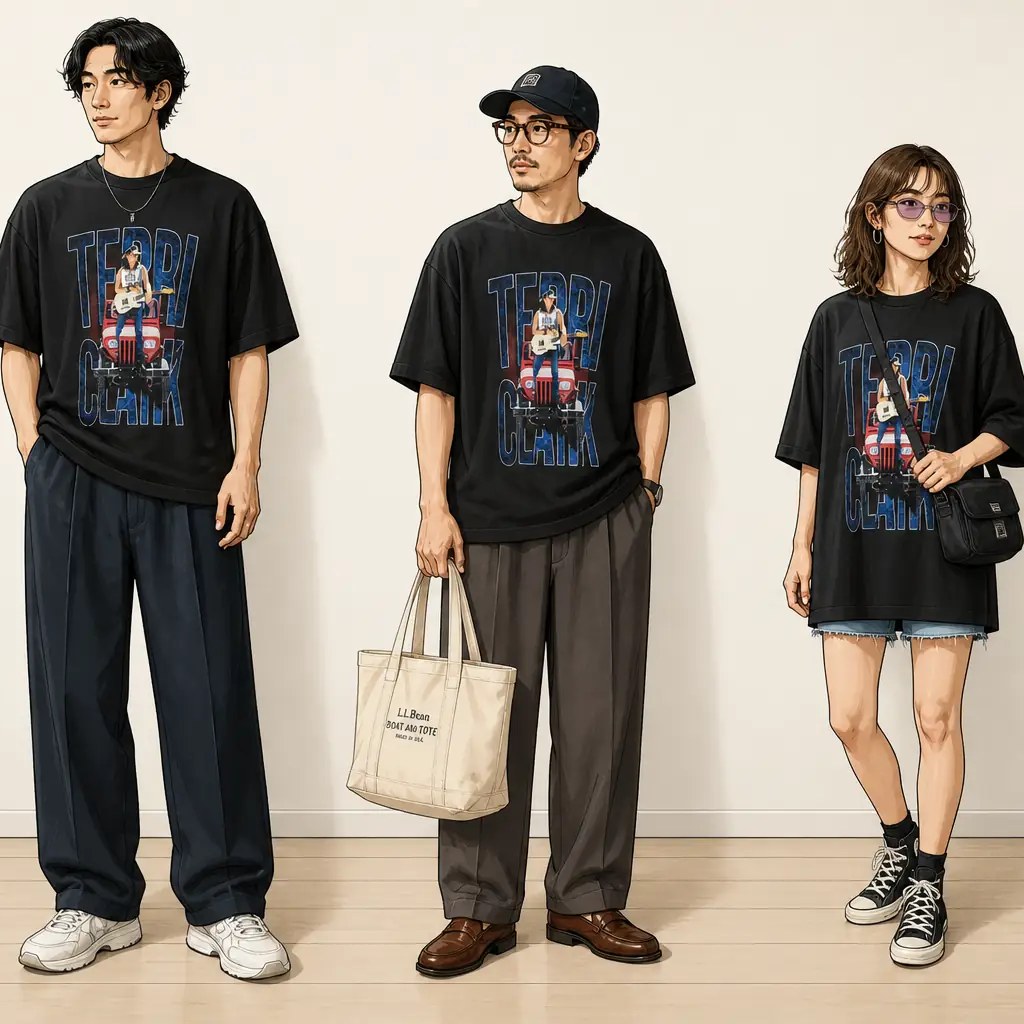 古着通販 XL☆古着 半袖 ロック バンド Tシャツ メンズ テリークラーク