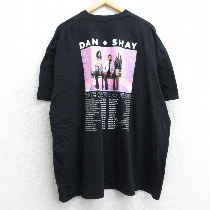 ダンシェイ 半袖Tシャツ ブラック XL | 古着