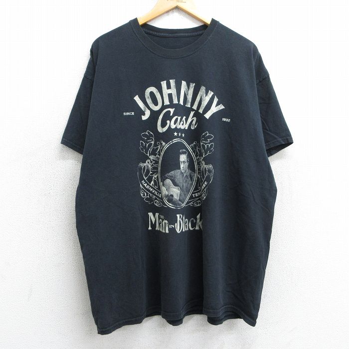 半袖Tシャツ ジョニーキャッシュ ブラック XL | 古着