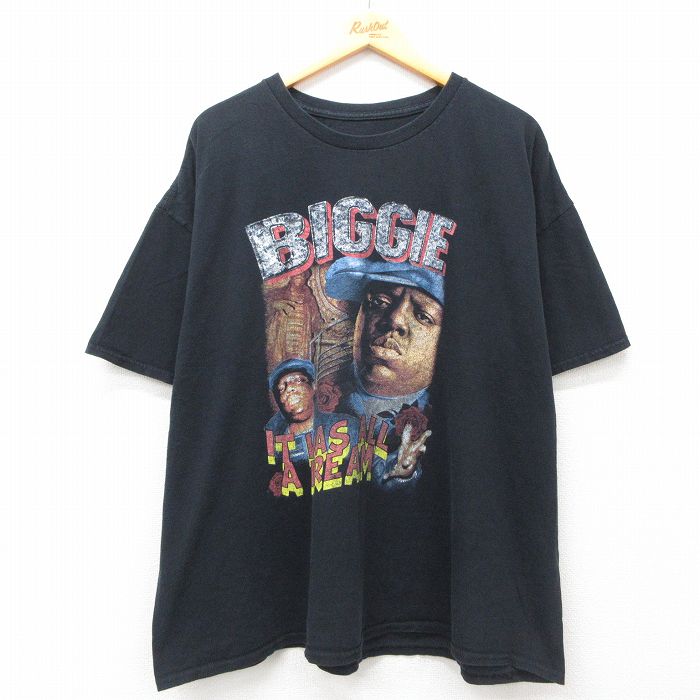 【50%OFF】ノトーリアスBIG 半袖Tシャツ ブラック XL | 古着