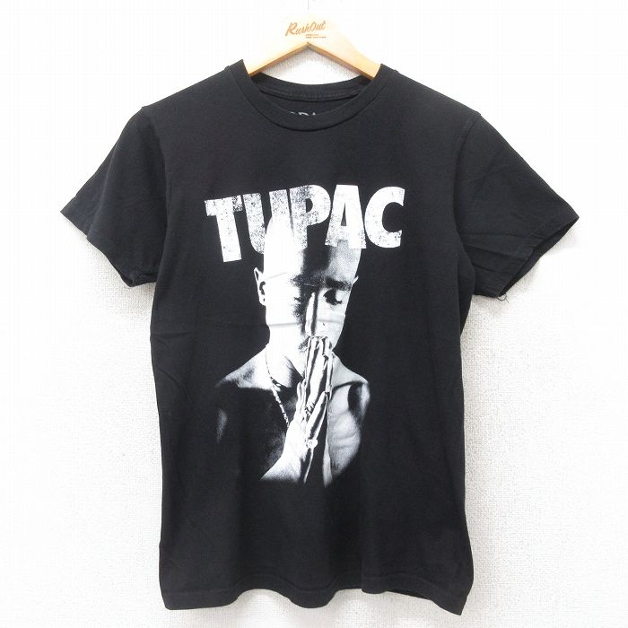 トゥパック 半袖Tシャツ ブラック M | 古着
