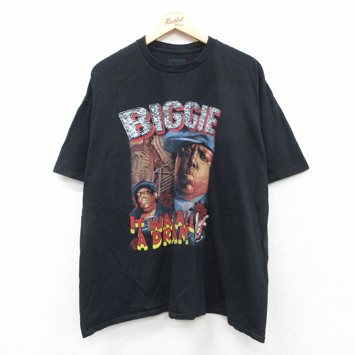 【50%OFF】ノトーリアスBIG 半袖Tシャツ ブラック XL | 古着