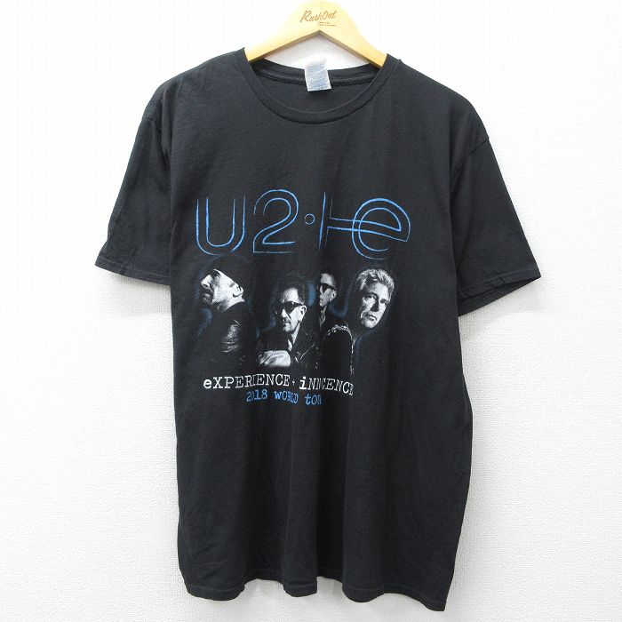 半袖Tシャツ U2 ブラック XL | 古着