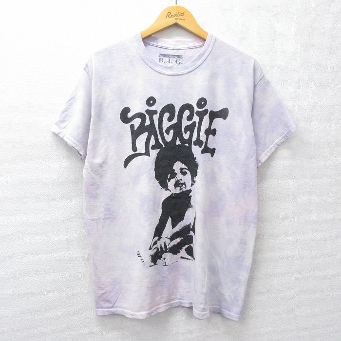 【20%OFF】90s 半袖Tシャツ ノトーリアスBIG パープルタイダイ L | 古着