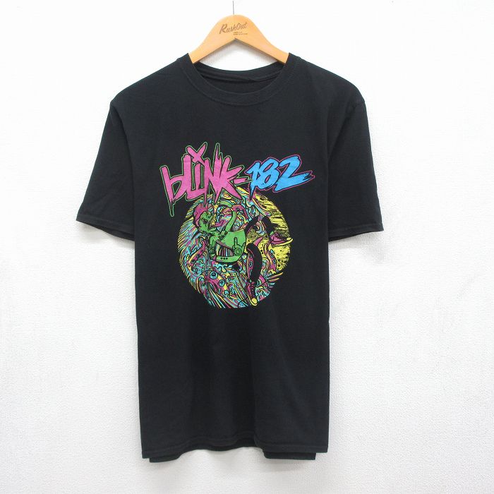 古着通販 L☆古着 半袖 ロック バンド Tシャツ メンズ ブリンク182