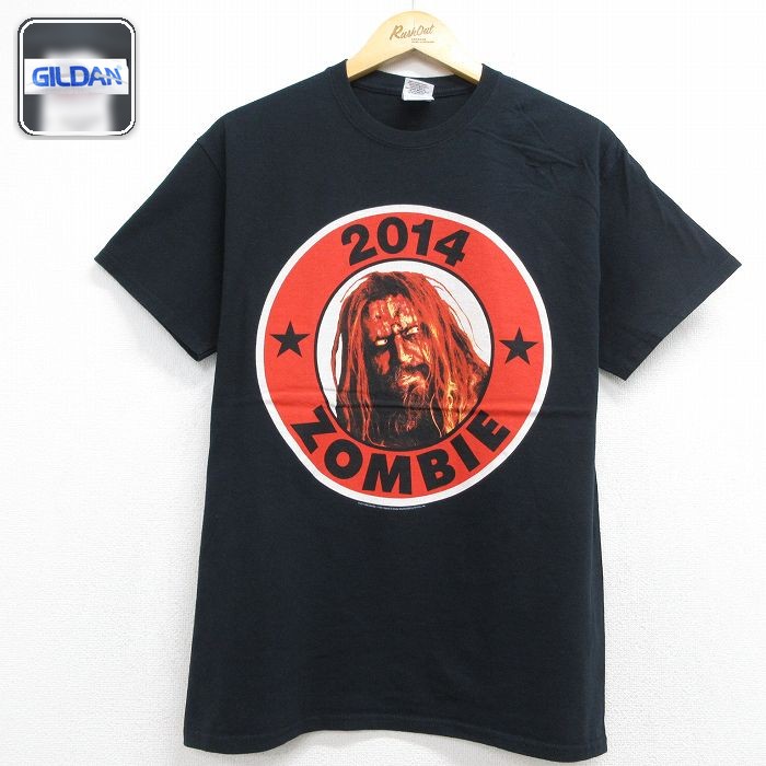 半袖Tシャツ ロブゾンビ ブラック メンズM相当 | 古着